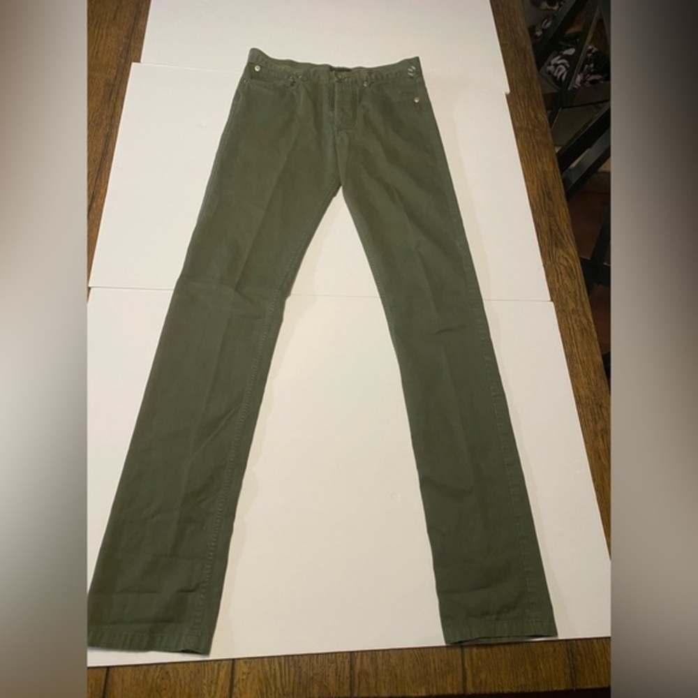 APC Dark Green Skinny Jeans size 27